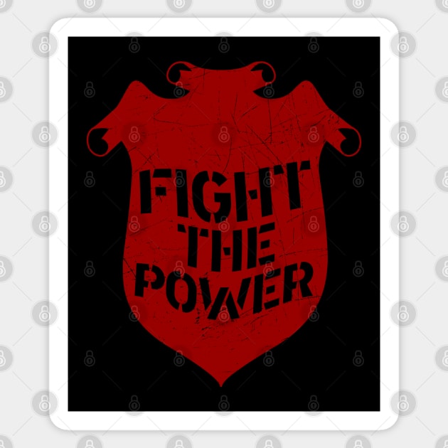 FIGHT THE POWER Sticker by Degiab